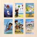 summer holiday tarot | 4 season tarot | 79 tarot cards, standard size 4.75" x 2.75"