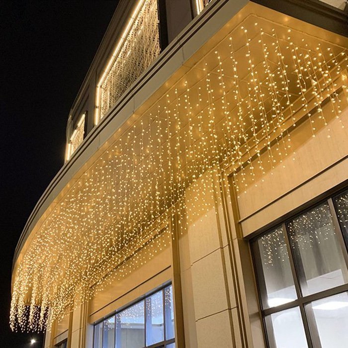 duckkoko 400 led outdoor curtain lights string lights ceremony birthday christmas balcony roof decorations duckkoko 400 led outdoor curtain lights string lights ceremony birthday christmas balcony roof decorations